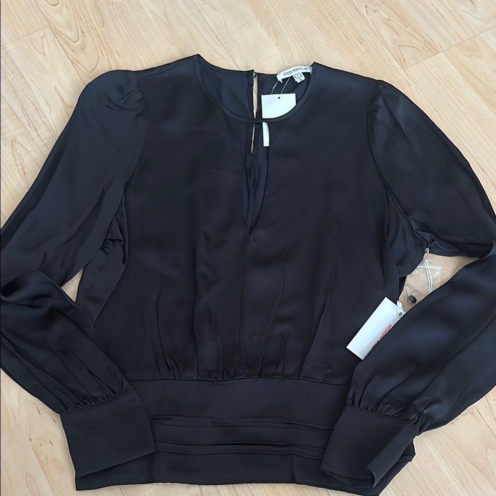 Good American Woven Top